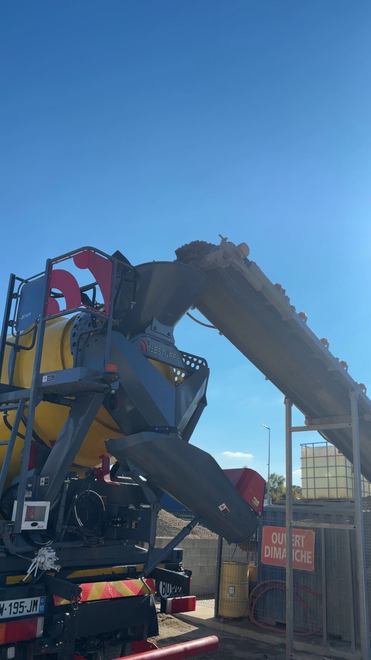 Centrale à béton à Vierzon